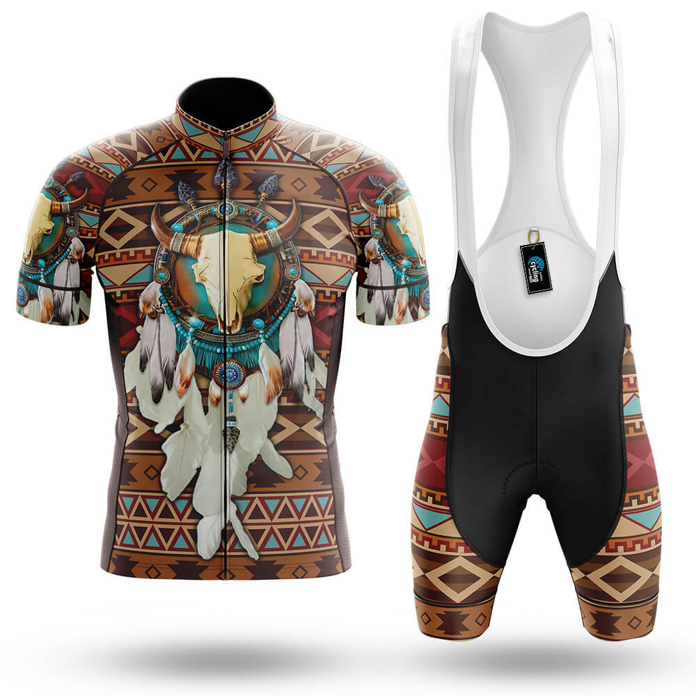 Native Bison Skull - Men's Cycling Kit