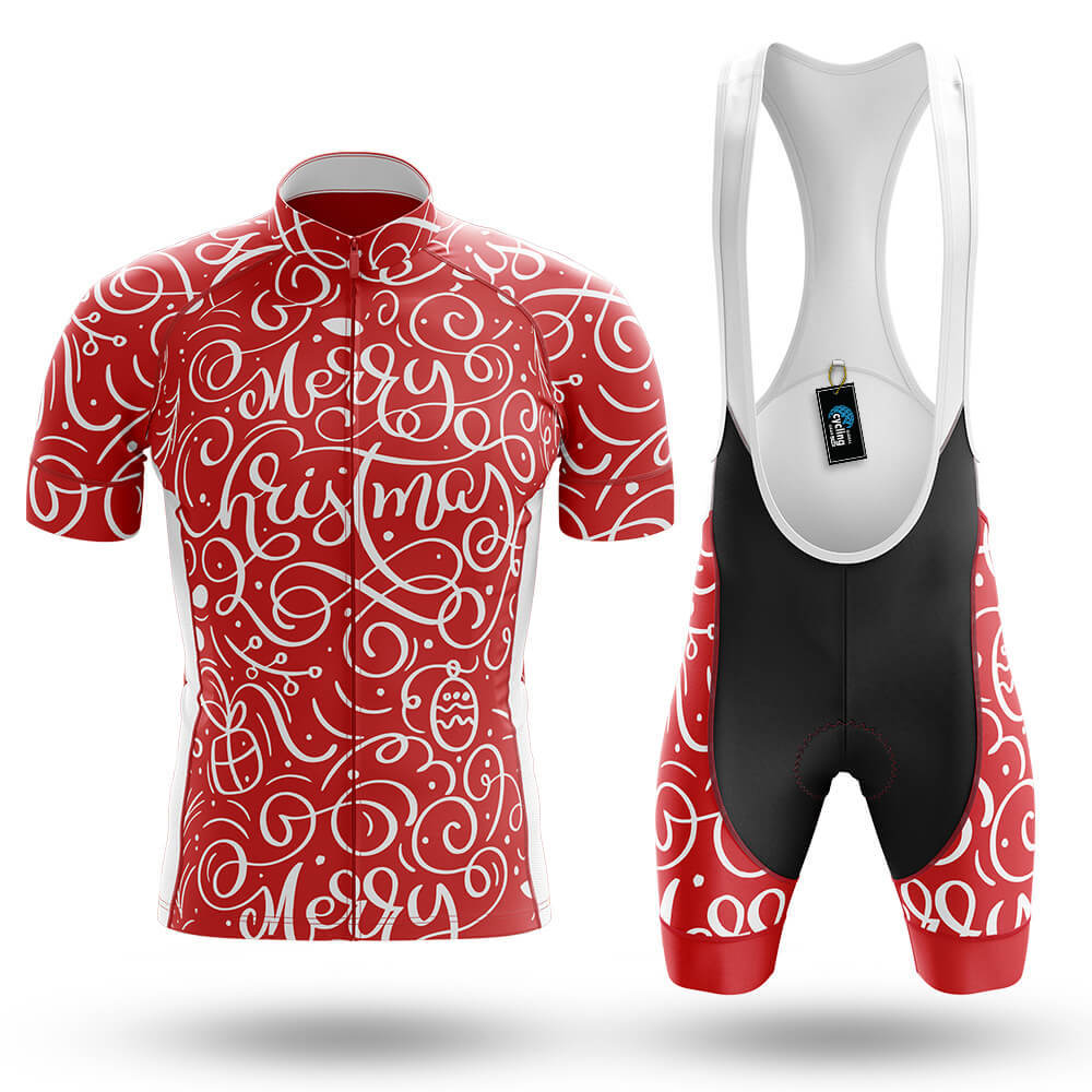Christmas Swirl - Men's Cycling Kit