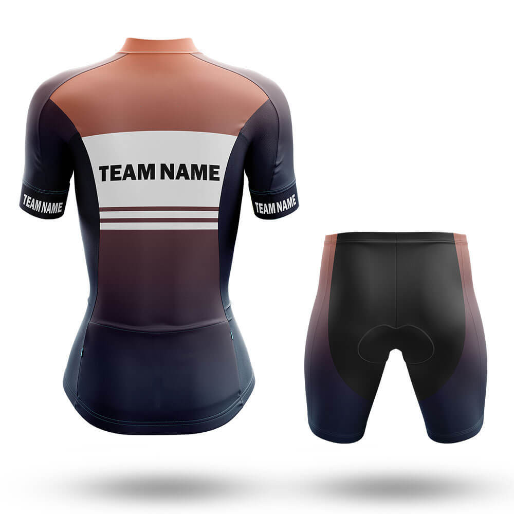 Custom Team Name S2 Cream - Women's Cycling Kit