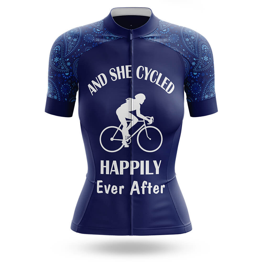 She Cycled Happily - Women's Cycling Kit