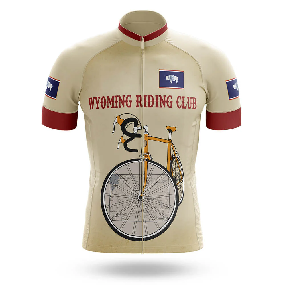 Wyoming Cycling Jersey for Men
